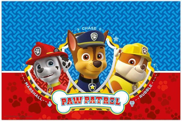 Dětský plastový ubrus 120x180cm Paw Patrol PR88544