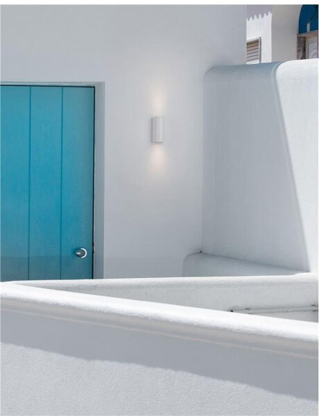 Nova Luce Venkovní nástěnné svítidlo NERO, GU10 2x7W IP54 Barva: Šedá