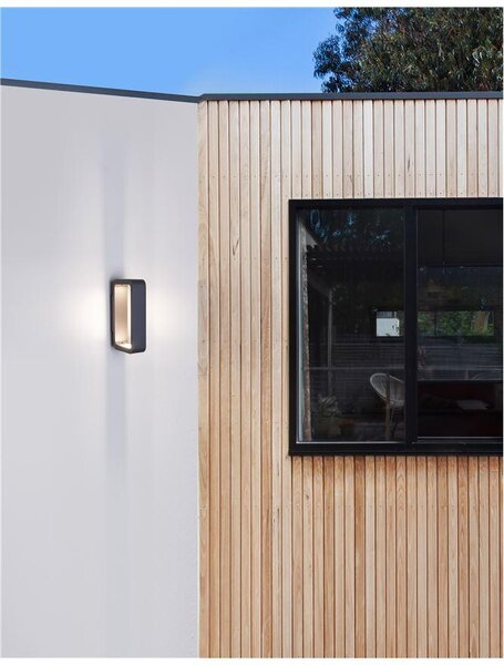Nova Luce Venkovní nástěnné svítidlo NED, LED 2x6W 3000K 2x38st. IP54 světlo po dvou stranách