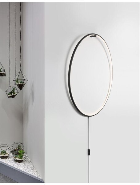 Nova Luce Nástěnné LED svítidlo RING, 28W 3000K stmívatelné