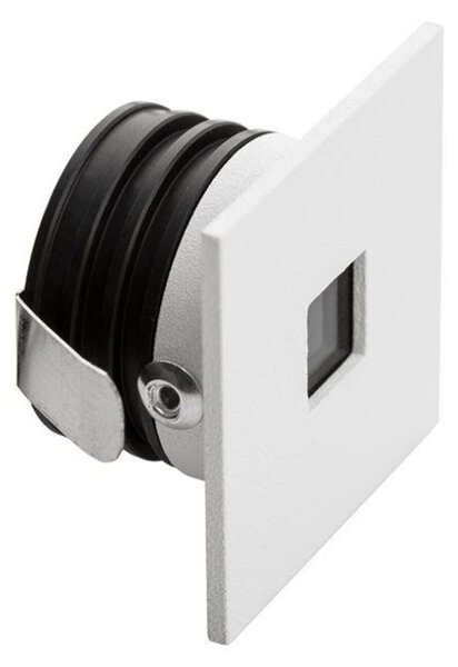 NOVA LUCE venkovní zapuštěné svítidlo do zdi PASSAGGIO bílý hliník LED 1W 3000K 3V IP54 délka kabelu 1.80m použijte driver 9020170 9045514