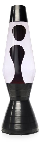 Mathmos Astro Vinyl, originální lávová lampa s čirou tekutinou a tmavě fialovou lávou, 43cm