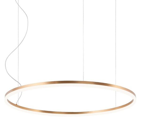 Redo 01-1713-TRIAC Orbit direct, závěsné kruhové svítidlo, 60W LED 2700/3000K stmívatelné TRIAC, bronz, prům. 80cm