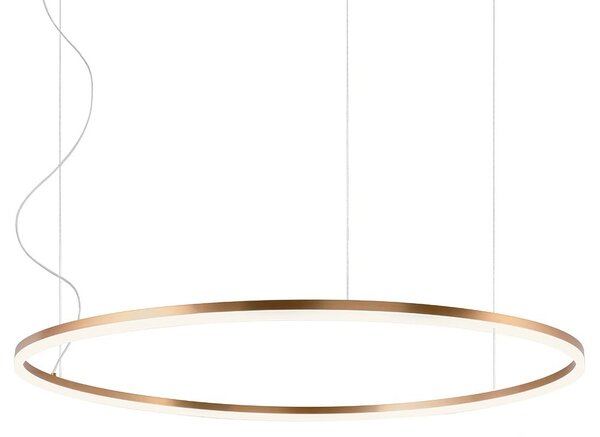 Redo 01-1715-TRIAC Orbit direct, závěsné kruhové svítidlo, 68W LED 2700/3000K stmívatelné TRIAC, bronz, prům. 100cm