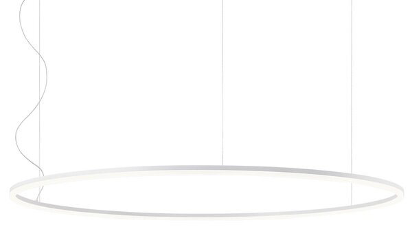 Redo 01-1920-TRIAC Orbit direct, závěsné kruhové svítidlo, 110W LED 4000K stmívatelné TRIAC, bílá, prům. 150cm