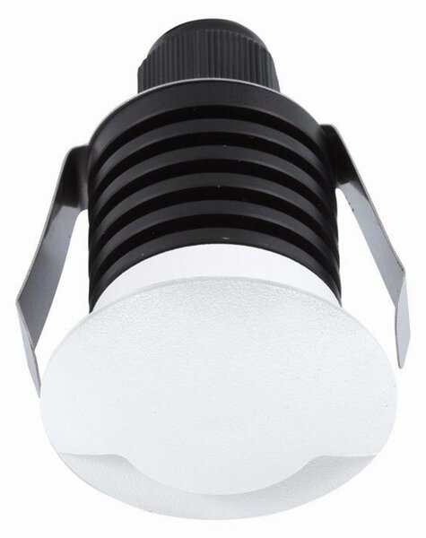 NOVA LUCE venkovní zapuštěné svítidlo do země BANG bílý hliník LED 1W 3V 3000K IP67 8039001
