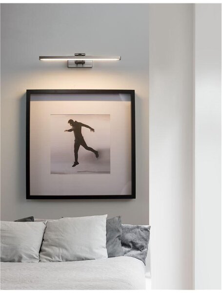 Nova Luce Nástěnné LED svítidlo nad obrazy MARNELL, 12W 3000K, 37,6cm Barva: Mosaz