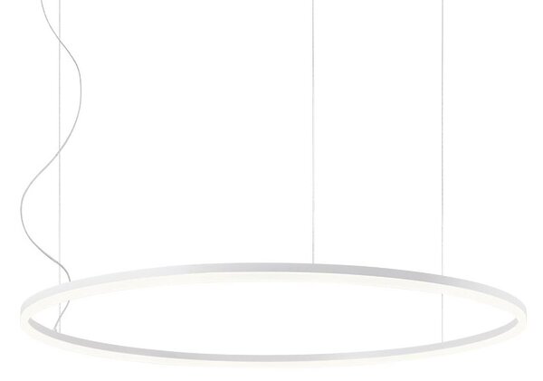 Redo 01-1916-TRIAC Orbit direct, závěsné kruhové svítidlo, 68W LED 4000K stmívatelné TRIAC, bílá, prům. 100cm