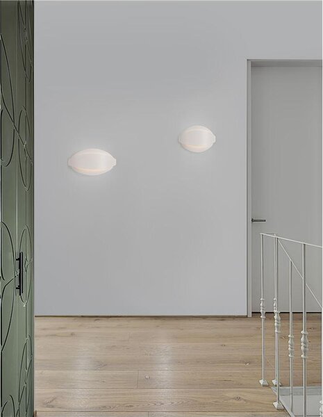Nova Luce Nástěnné LED svítidlo ASTRID bílá kov a akryl 20W 3000K