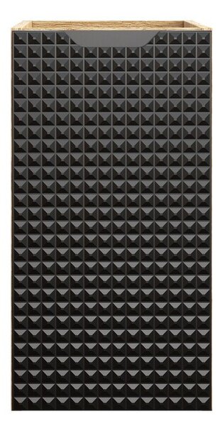 Comad Závěsná koupelnová skříňka Luxor Black s deskou 81-30-1D černý/dub olejovaný
