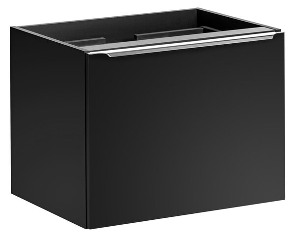 Comad Koupelnová sestava SantaFe s umyvadly, skříňkami a zrcadlem 120 cm černá