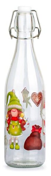 Toro Skleněná láhev s patentním uzávěrem 540ml elfíci