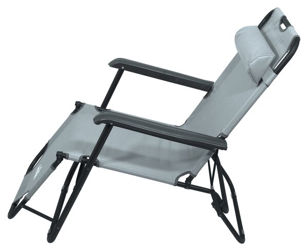 CATTARA Lehátko/křeslo COMFORT šedé Cattara