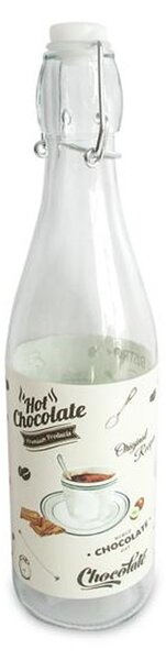 Toro Skleněná láhev s patentním uzávěrem 540ml café bistro