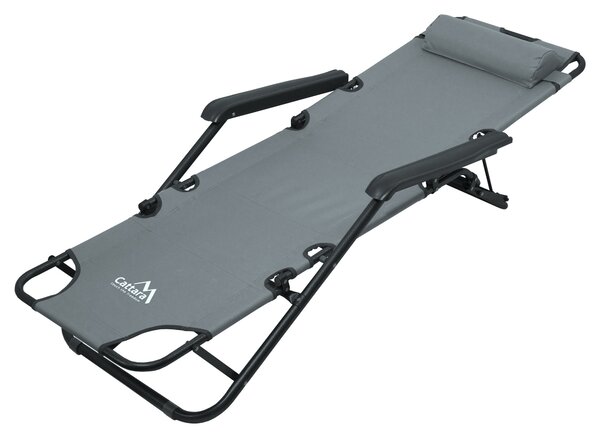 CATTARA Lehátko/křeslo COMFORT šedé Cattara