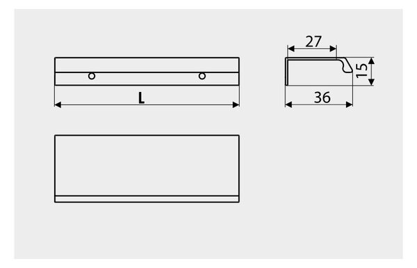 Gamet MARTA imitace nerezi 72 mm