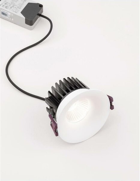 NOVA LUCE zapuštěné svítidlo BLADE bílý hliník LED 12W 3000K 38st. IP65 9232119