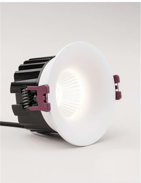 NOVA LUCE zapuštěné svítidlo BLADE bílý hliník LED 12W 3000K 38st. IP65 9232119