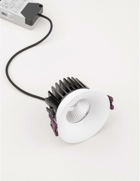 NOVA LUCE zapuštěné svítidlo BLADE bílý hliník LED 12W 3000K 38st. IP65 9232119