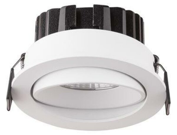 NOVA LUCE zapuštěné svítidlo BLADE bílý hliník LED 12W 3000K 38st. IP65 výklopné 9232117
