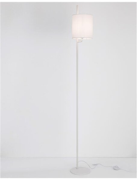 Nova Luce Stojací lampa YAMA, vypínač na těle E27 1x12W Barva: Černá