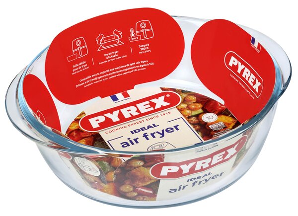 Pyrex Skleněná mísa do horkovzdušné trouby 26cm/2,3l., borosilikát