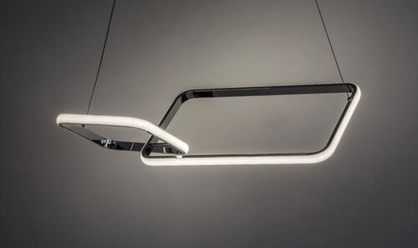 RABALUX 72368 Malwen závěsné svítidlo LED 36W/2200lm 4000K chromová, bílá