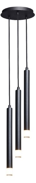 RABALUX 72358 Ramira závěsné svítidlo D250mm 3xG9 černá, průhledná