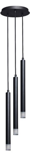 RABALUX 72358 Ramira závěsné svítidlo D250mm 3xG9 černá, průhledná