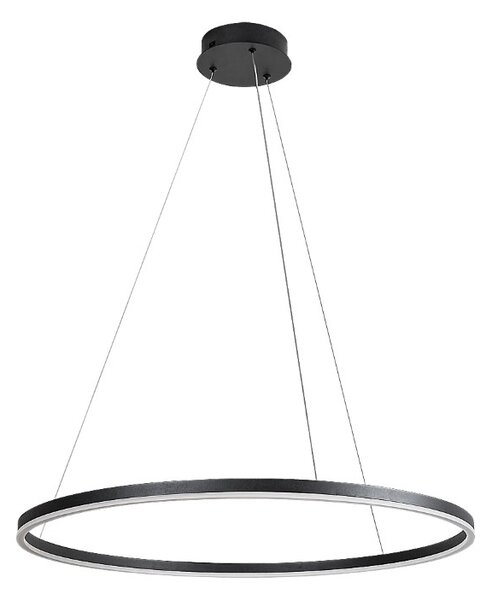 RABALUX 72302 Isaure závěsné svítidlo D800mm LED 45W/3000lm 3000+4000+6500K černá, bílá