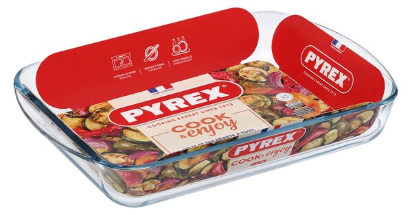 Pyrex Skleněný pekáč s uchy 35x23cm/2,7l., borosilikát