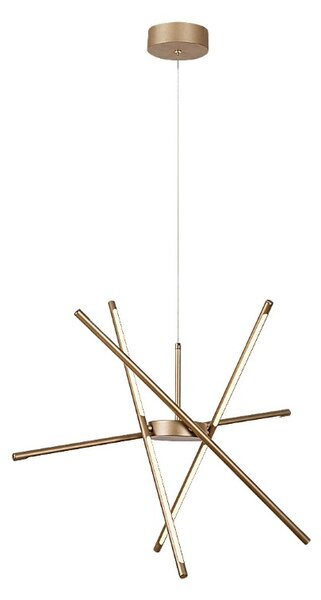 RABALUX 72339 Henli2 závěsné svítidlo LED 40W/2800lm 3000K zlatá, bílá