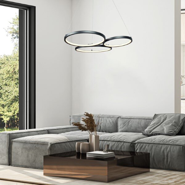 RABALUX 72297 Formand závěsné svítidlo LED 38W/1100lm 3000K černá, bílá