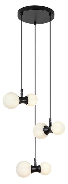 RABALUX 72300 Lition závěsné svítidlo D230mm 6xG9 černá, bílá