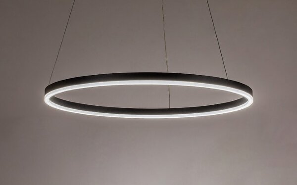RABALUX 72301 Isaure závěsné svítidlo D600mm LED 35W/2200lm 3000+4000+6500K černá, bílá