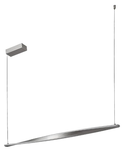 RABALUX 72234 Elvio závěsné svítidlo LED 28W/2150lm 3000K saténová chromová, bílá