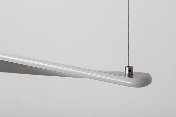 RABALUX 72234 Elvio závěsné svítidlo LED 28W/2150lm 3000K saténová chromová, bílá
