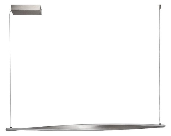 RABALUX 72234 Elvio závěsné svítidlo LED 28W/2150lm 3000K saténová chromová, bílá
