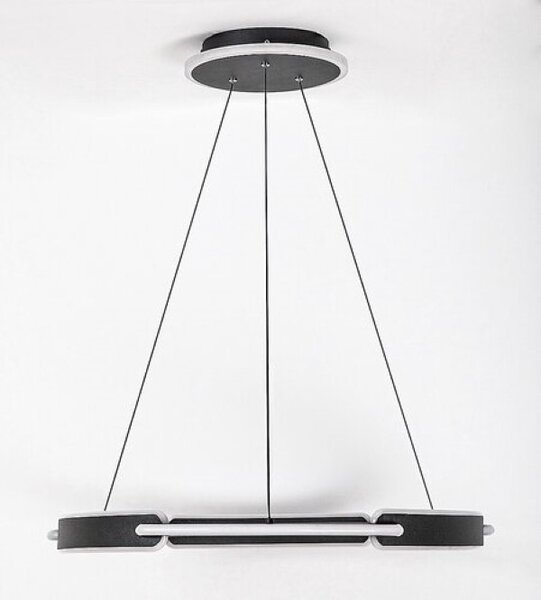 RABALUX 72229 Sindri závěsné svítidlo D600mm LED 45W/3200lm 3000+4000K černá, bílá, DIP switch