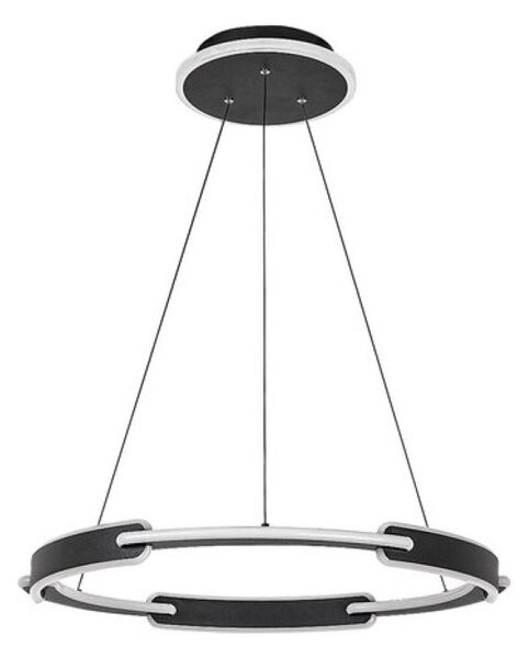 RABALUX 72229 Sindri závěsné svítidlo D600mm LED 45W/3200lm 3000+4000K černá, bílá, DIP switch