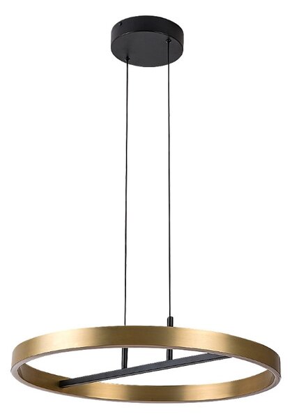 RABALUX 72221 Thric závěsné svítidlo D600mm LED 42W/3500lm 3000K černá, zlatá, bílá