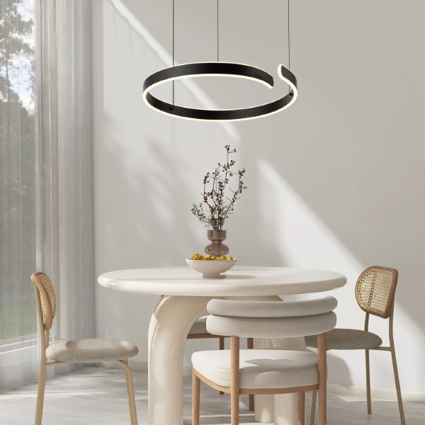 RABALUX 72115 Silnora závěsné svítidlo LED 45W/3000lm 3000+4000+6500K černá, bílá