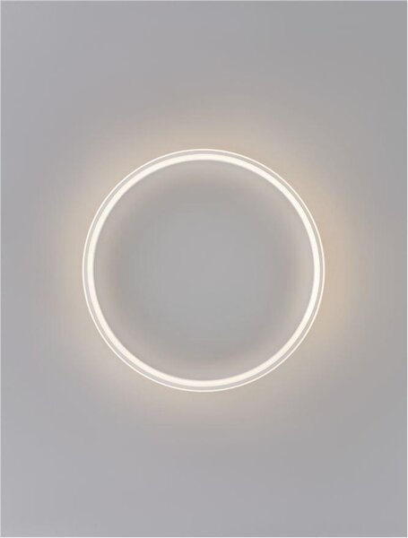 Nova Luce Stropní LED svítidlo WILLOW, 60x6cm, 60W Barva: Bílá