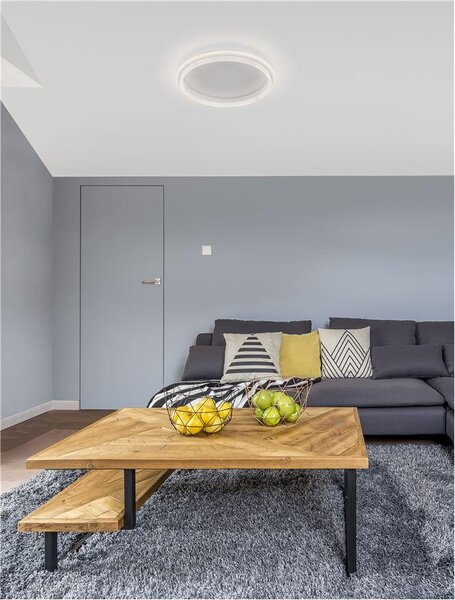 Nova Luce Stropní LED svítidlo WILLOW, 45x6mm, 40W Barva: Černá