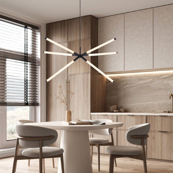 RABALUX 72168 Nivaro závěsné svítidlo LED 36W/3150lm 3000K černá, bílá