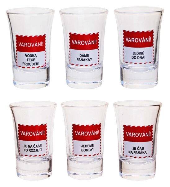 Toro Dárková sada panáků 6x40ml varování