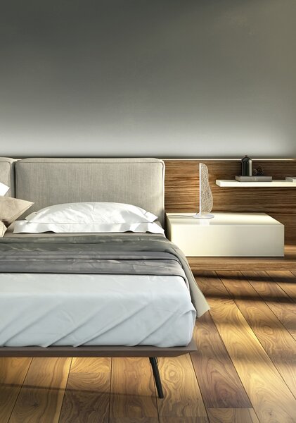 Mantra 7768 Bianca, moderní stolní lampa LED 15W 3000K, výška 45cm