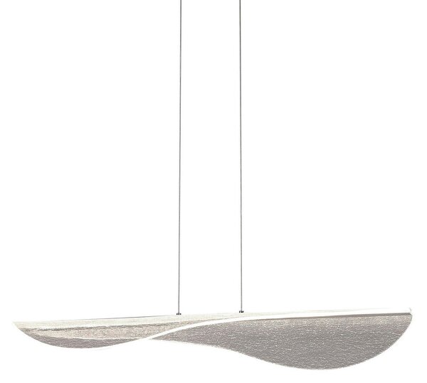 Mantra 7765 Bianca, moderní bílé závěsné svítidlo LED 50W 3000K, délka 88cm