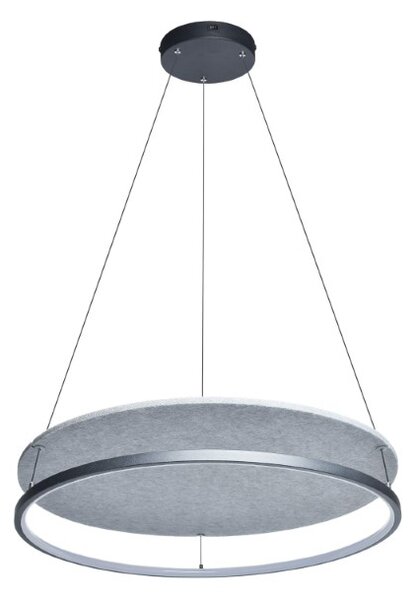 RABALUX 72032 Farenzo závěsné svítidlo D575mm LED 40W/2000lm 3000+4000K černá, šedá