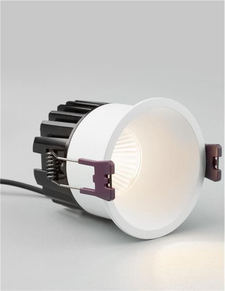 Nova Luce Zapuštěné svítidlo BLADE bílá hliník LED 12W 3000K 38st. IP65 Barva: Bílá